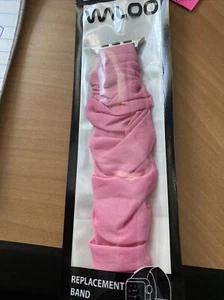 Waloo Scrunchie Band Apple Watch 7 se adapta a 42/44 mm rosa nuevo con etiquetas - Imagen 1 de 3