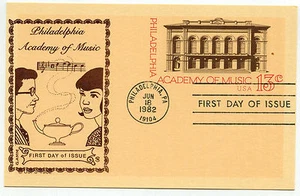 UX96 Philadelphia Academy of Music, GAMM FDC - Picture 1 of 1