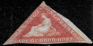 1855 Kap der Guten Hoffnung / Südafrika Sc #3 gebraucht - Bild 1 von 2