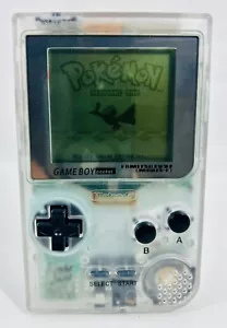 CONSOLE GAME BOY POCKET FAMITSU 1997 MODEL- F🔥RIGENERATA💎CLEAR⭐️BATTERIE ✅⚡️ - Foto 1 di 4