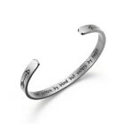 To My Daughter Granddaughter Sister Special Gifts Bracelet Bangle Open Cuff