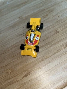 USED Corgi Juniors - Formula 1 Yellow Racer Sports Car 1970s Vintage #114 - Picture 1 of 4