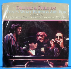DIONNE & FRIENDS THAT'S WHAT FRIENDS ARE FOR 7" 1985 GREAT CONDITION! VG+/VG+!!A - Picture 1 of 4