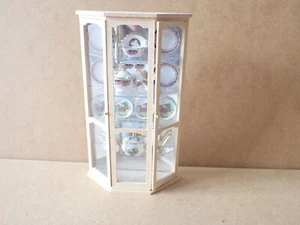 1/12 scale Dolls House Reutter Duck & Rose Dinner Services in bare wood  (P112) - Picture 1 of 11