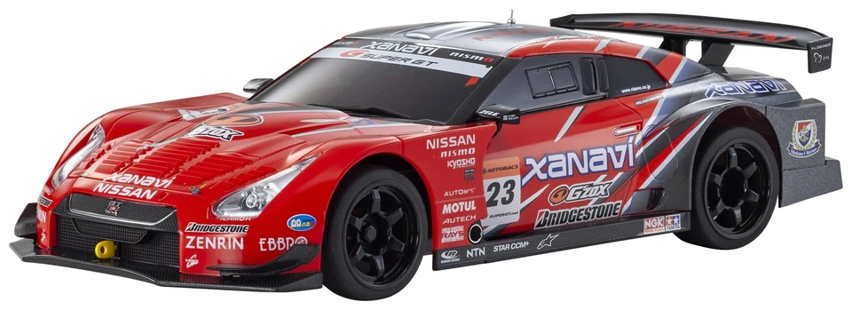 Kyosho ASC XANAVI NISMO GT-R 2008 MZP250XN Painted Body For MINI-Z MR-03W-MM - Image 1 of 1