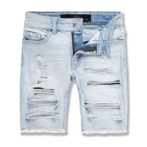 Jordan Craig Ripped Kids' Shorts Ice Blue J3165SB-IB - Picture 1 of 2
