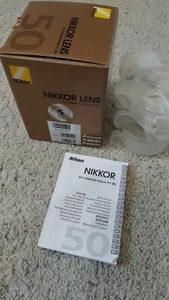 MINT Nikon AF-S Nikkor 50 mm f/1.8G Lens USA with 58 mm UV Filter, C/Polarizer - Picture 1 of 6