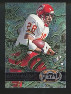 1997 Metal Universe #182 Troy Davis fast neuwertig oder besser - Bild 1 von 2