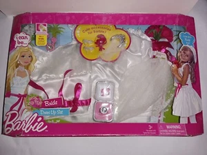 Barbie Wedding Bride Dress Up Costume Preschool 4-6X Pretendplay Halloween New - Picture 1 of 2