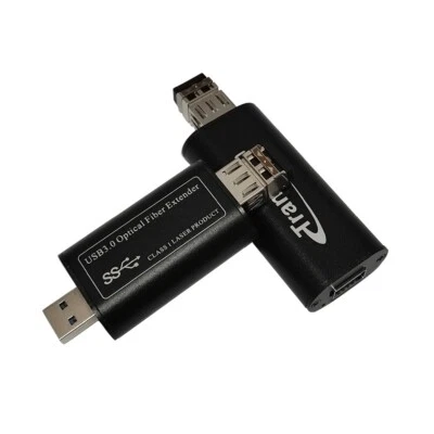 Mini USB 3.0 Fiber Extender over Single-mode Fiber to Max 820 FT, Speed 5Gbp - Image 1 of 4