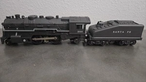 Marx 1666 Vintage O 2-4-2 Santa Fe Steam Locomotive & Tender - Picture 1 of 16