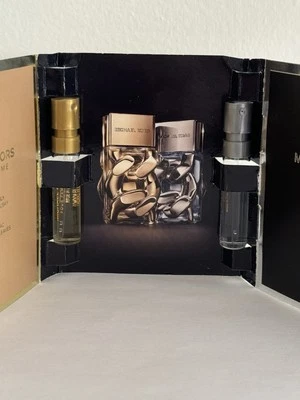 Paquete de muestra Michael Kors Pour Femme & Pour Homme (2 X 1,5 ML) *Lanzamiento 2024* Foto 1 de 3