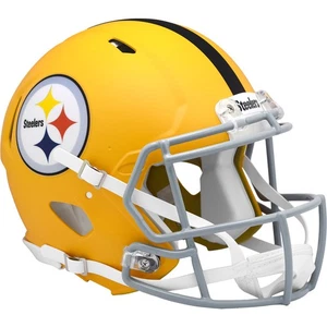 Pittsburgh Steelers Gold Alternate 2025 Speed Authentic Football Helmet - Picture 1 of 3