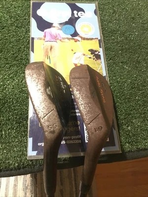 Cobra Left Handed Trusty Rusty Tri-Bounce PWR II Wedge Set (SW & LW) Stiff Steel - Image 1 of 4