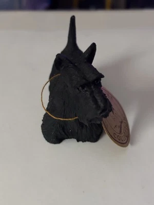 Rare The Canine Collection Dogs Figurine Scottish Terrier With Tags Life Like Foto 1 de 4