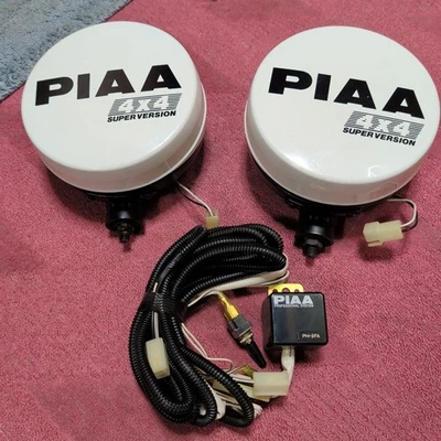 PIAA Super Version Vintage Yellow Fog Lamp Classic JDM Car Retro Japan - Image 1 of 4