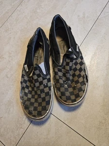 VANS Classic Slip-On Sneakers Schwarz Kariert Gr. 40 US 8 - Bild 1 von 6