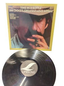 Jim Croce – Time in a Bottle Greatest Love Songs (Early Pressing, VG+) Vinyl LP - Imagen 1 de 4
