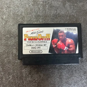 USED FC Mike Tyson's Punch Out 1987 Boxing NES Famicom Nintendo - Picture 1 of 6