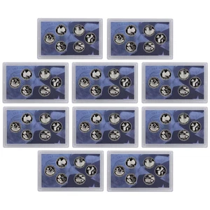 10 x 2009 S Proof Territories Quarter Set - No Box or COA 6 Coins - Picture 1 of 1