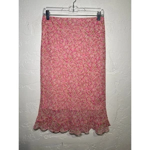 Vintage Rampage floral lined skirt womens small fairy boho y2k prairie festival - Picture 1 of 8