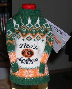 Tito's Handmade Vodka - 2025 Holiday Bottle Sweater - Picture 1 of 1