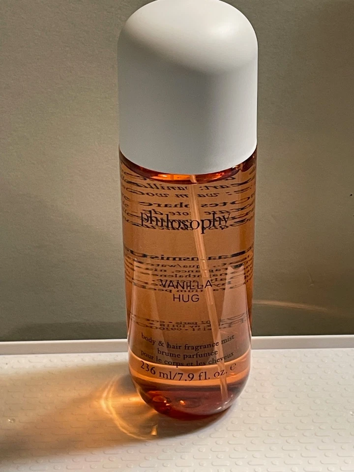 Philosophy Vanilla Hug Body & Hair Fragrance Mist 7.9oz NWOB