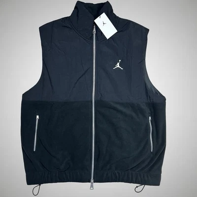 Nike Air Jordan Essentials Chaleco de Invierno Negro Cremallera Completa FD8628-010 Para hombres Talla L Foto 1 de 4