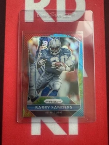 Panini Prizm 2015 teñido de tinta Prizm/25 Barry Sanders #146 patio - Imagen 1 de 2