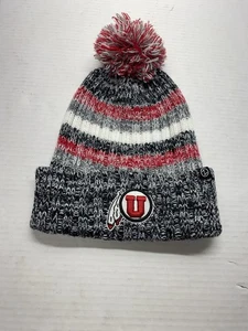 Zephyr Utah Utes Beanie Pom Pom - Foto 1 di 3