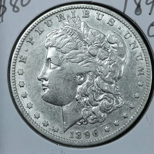 Dólar de plata O Morgan 1896 - Nueva Orleans - Imagen 1 de 2