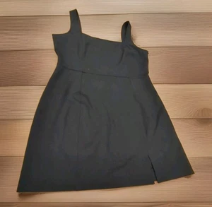 bar III black square neck sheath dress wide strap SZ XL - Picture 1 of 3