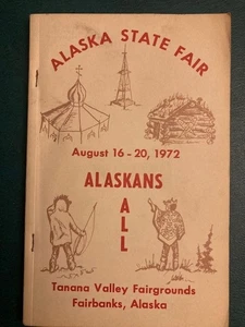 1972 Alaska State Fair Tanana Valley Fairbanks AK Reiseführer - Bild 1 von 10