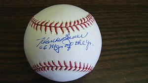 HANK BAUER AUTOGRAPH BASEBALL 66 MGR OF YR YANKEES, Orioles - Picture 1 of 6