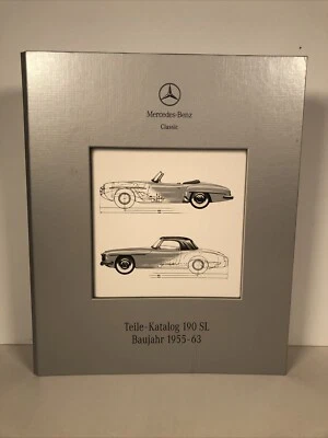 Mercedes-Benz 190 SL Catálogo de Piezas Manual de Instrucciones Alemán Año 1955 - 1963 Foto 1 de 4
