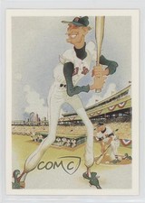 1985 Baseball Greats Caricatures Ted Williams #1 HOF