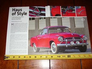 1960 BORGWARD ISABELLA COUPE - ORIGINALARTIKEL 2013 - Bild 1 von 3