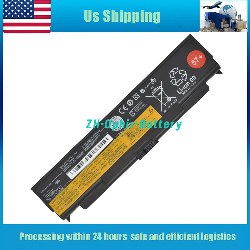 Genuine T440P Battery for Lenovo ThinkPad T540P L440 L540 W540 0C52863 57 57WH