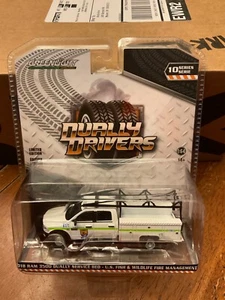 Greenlight Dually Drivers 2018 Ram 3500 service truck San Diego Fish & Wildlife - Picture 1 of 1