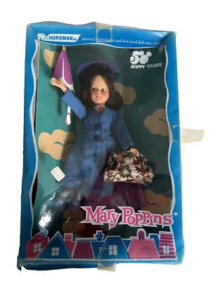 Vintage Horsman Mary Poppins Doll 50 Happy Years NRFB - Image 1 of 4