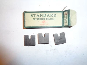 One Set of 3  NOS Standard Generator Brushes Ford Model A 1929-31 2-F8  1-F8C - Picture 1 of 2