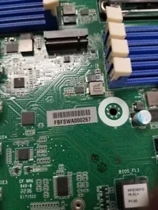ASRock SV MB SP2C621D16-2L+ C621A Sockel P+ LGA4189 Max256G DDR4 Brown Box*GEBRAUCHT* - Bild 1 von 1