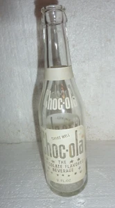 VINTAGE 9 OZ SODA BOTTLE / CHOC-OLA / INDIANAPOLIS IND 1970's - Picture 1 of 3