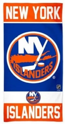 NHL New York Islanders 30" X 60" Fiber Reactive Pool Beach Dorm Towel NEW Cover