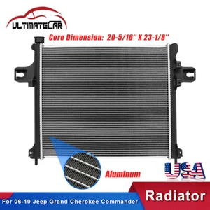 Aluminum Radiator For 2006-2010 Jeep Grand Cherokee Commander 3.7 4.7L 6.1L 2839 - Picture 1 of 12