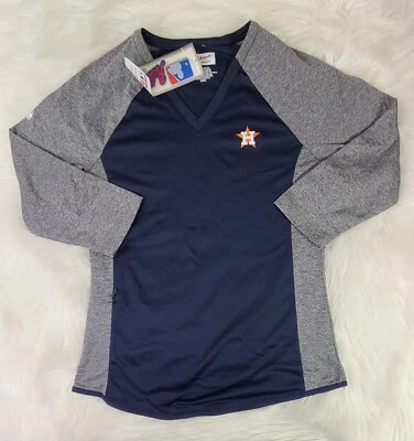 Houston Astros Majestic Authentic Half Sleeve Front Zip Pocket (M) - Image 1 of 4