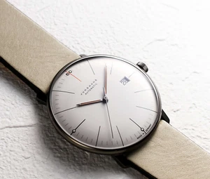 Junghans Max Bill Edition 60 Automatic 027/4108.02 Sapphire Glass Unisex "NEW" - Picture 1 of 5