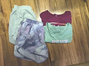 4-teiliges Paket Mädchen All In Motion Active Wear Sportbekleidung Größe 18 XXL Oberteile kurz - Bild 1 von 10