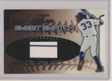 2002 Flair Classic Sweet Swatch Alfonso Soriano  Game-Used Jersey #/775
