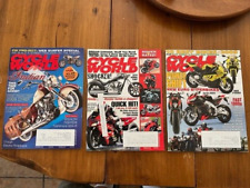 Cycle World motorcycle magazines lot of 3 Nov 2009 March 2009 August 2009